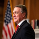 Senator David Perdue, R-GA, poses for a photo with Judge Amy Coney Barrett, President Donald Trumps nominee for Supreme Court, before a meeting at the US Capitol on September 30, 2020, in Washington, DC.